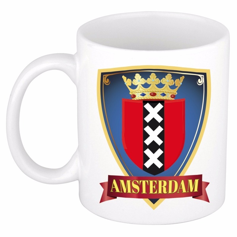 Amsterdam souvenirs mok beker 300 ml