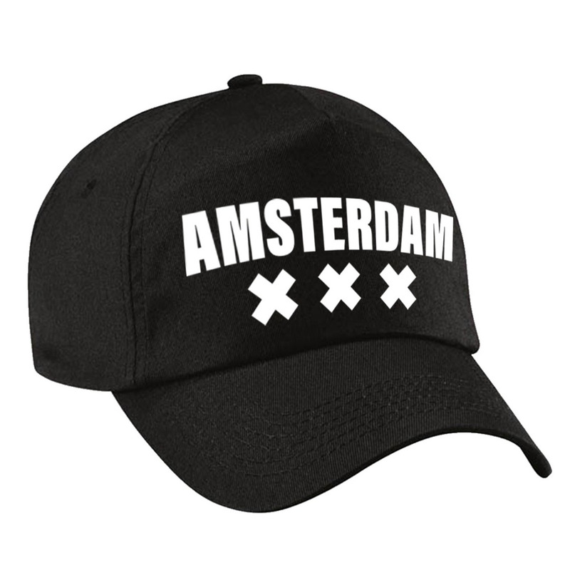 Amsterdam pet zwart voor dames en heren
